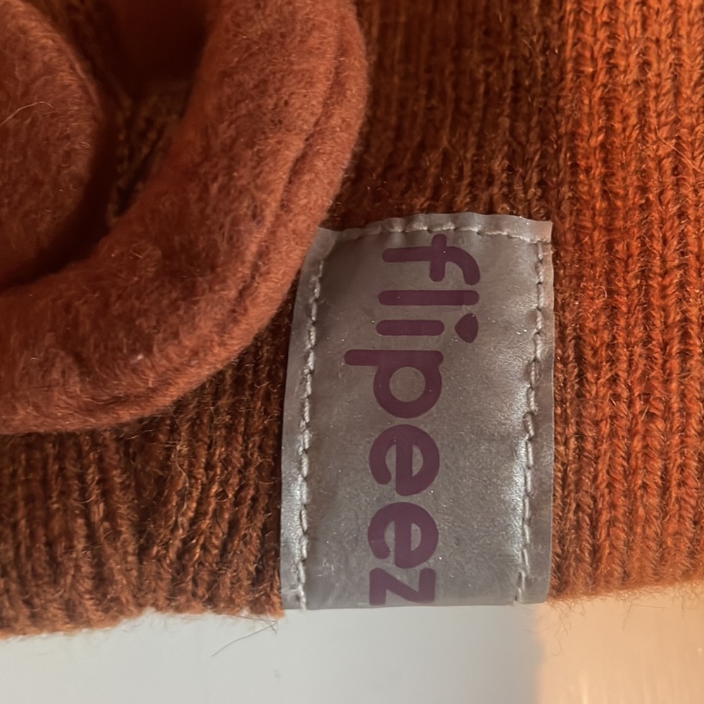 Flipeez Huggie monkey fun winter hat boys girls fleece knit beanie kids - Picture 14 of 16